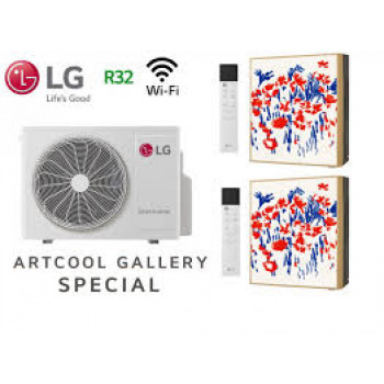 LG Art Cool Gallery A09GA1 Inverteres Oldalfali Split klíma csomag 2,6 kW